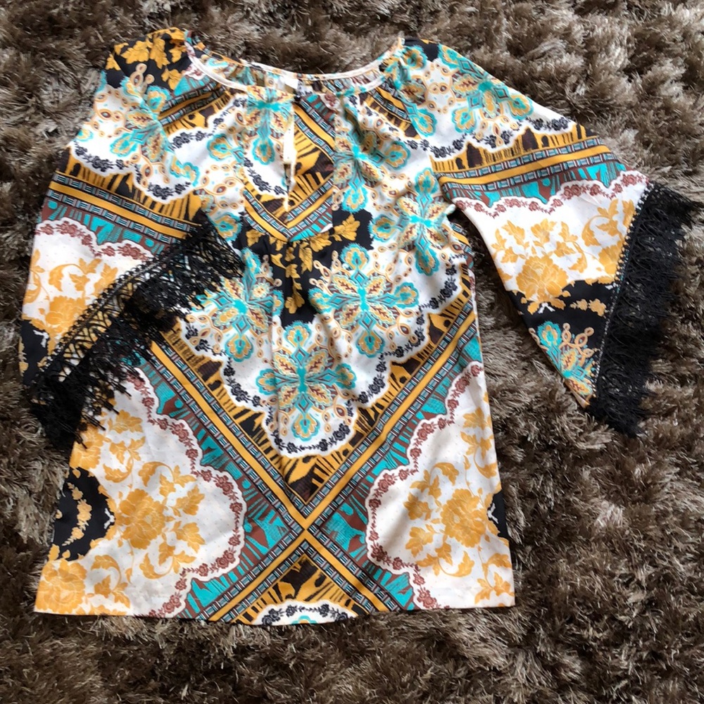 NWOT Uncle Frank unique tunic dress